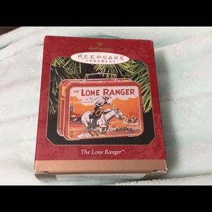 The Lone Ranger lunchbox ornament, new in box